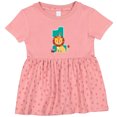 thumbnail image 3 of Inktastic First Birthday Boy Lion 1 Year Old Girls Baby Dress, 3 of 5