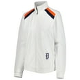 thumbnail image 2 of Women's G-III 4Her by Carl Banks White Detroit Tigers Red Flag Full-Zip Track Jacket, 2 of 3
