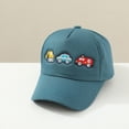 thumbnail image 7 of CAUYDY Trucks Hats for Kid Boy 5T 6T 7T Adjustable Embroidered Cotton Toddler 2T 3T 4T Baby Boy Baseball Cap (Sizes 3-8 Years,P05-Light Blue), 7 of 7