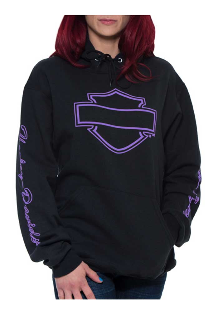 womens harley hoodie