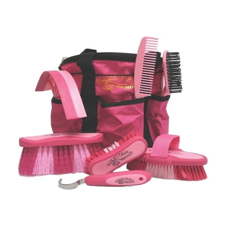 Equestria Equine Sport Series Grooming Kit 8 Piece Pink