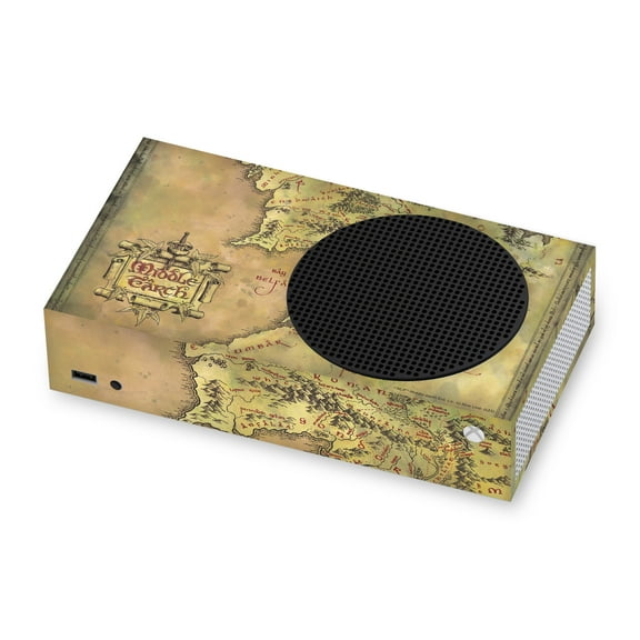 The Lord Of The Rings The Fellowship Of The Ring Graphic Art Map Of The Middle Earth Vinyl Sticker Skin Decal Cover Compatible with Microsoft Xbox Series S Console