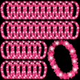 thumbnail image 1 of Collar Sherr Hawaiian con forma de flor LED, 48 unidades, rosa, 1 of 7
