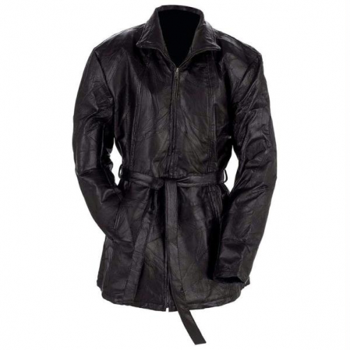 Ladies Italian Stone Design Genuine Leather Jacket- M - Walmart.com