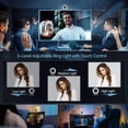 thumbnail image 3 of 4k  With Fill Light, 2k/1080p Autofocus USB Camera With Microphone, Rotatable Webcam For Streaming, Video Conferencing, 3 of 6