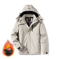 thumbnail image 2 of Chaqueta impermeable para hombre, abrigos con capucha, ropa exterior para hombre, cortavientos a prueba de viento, ropa de moda para primavera, Otoño e Invierno, 2 of 4