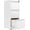 White, variant on 3 Drawer File Cabinet, Metal File Cabinet with Lock, Vertical File Cabinet for Home Office, Easy Assembly, Steel Lockable Storage Cabinets for Letter/Legal/F4/A4, 17.72"D x 14.96"W x 40.59"H, Black