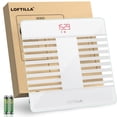 thumbnail image 1 of Báscula digital de baño LOFTILLA para peso corporal, báscula de alta precisión con IMC, grasa corporal y masa muscular, báscula de grasa corporal con Bluetooth de 400 lb, báscula automática de composi, 1 of 5