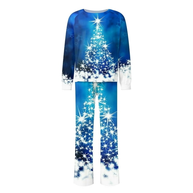 MesaSe Pyjamas de Noël Assortis pour Femmes Ensembles de Pyjamas de Vacances pour la Famille