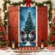 thumbnail image 3 of Decoraciones de Navidad Decoración de Puerta de Navidad de 6.66x2.99 Pies con Entrega de Regalo de Papá Noel, Fondo de la Atmósfera Festiva de la Fiesta Decoraciones de Navidad de Interior, 3 of 6