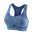 thumbnail image 4 of EHQJNJ Strapless Bra Women Sports Bra Outdoor Running Fitness Push up Wireless Bra Yoga Bra Womens Strapless Bras Comfortable, 4 of 5
