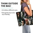 thumbnail image 3 of Johnny Depp Reusable Grocery Bags Shoulder Bag Large Capacity Shopping Bag Cute Tote Bags, 3 of 9