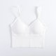 thumbnail image 1 of Camisola grande con forma de U que envuelve el pecho, ropa interior sin tirantes, sujetador deportivo para mujer, fruncido sin anillos de acero, 1 of 6