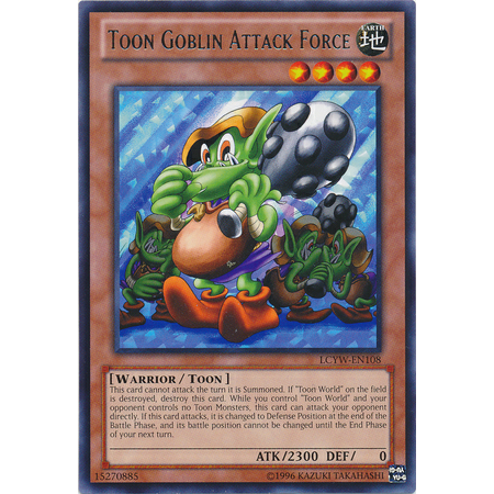 Toon Goblin Attack Force - LCYW-EN108 - Rare - Unlimited Edition