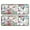 Pioneer Flower Floral-1, variant on Kitchen Rugs Sets Of 2,Pioneer Flower Floral Print Pattern Anti Fatigue Kitchen Mat Rugs Non Slip Washable,Decorative Kitchen Floor Mats for Kitchen,Sink,Laundry,17"x47"+17"x47"