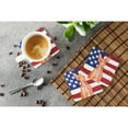 thumbnail image 3 of Pharaoh Hound Patriotic Foam Coaster Set of 4, 3 of 3