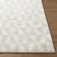 thumbnail image 3 of BoutiqueRugs Ceylan Contemporary Area Rug - White, Medium Gray - 5'3" x 7', 3 of 7
