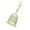 Cyan, variant on Vintage Embossed Floral Hand Bell, Multi-Color Ornate Metal Call Bell, Decorative Handheld Service Bell for Wedding, Dinner, Home Decor, Holiday Craft Ornament,4.3*2 in.