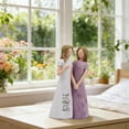 thumbnail image 5 of Resin Sister Figurines Friend Sister Birthday Gift Ideas Unique Gifts for Sisters from Sister Hand Painted Figure Friendship Gifts for Women 5.71 inch Keepsake Home Decor, 5 of 5