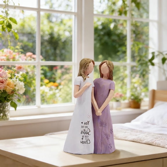 Friend Gifts for Women - Friendship Gifts, Gift for Friends - You're The Sister I Got to Choose - Sister, Friend Birthday Gift, Sister Gift - Hand-Painted Figure