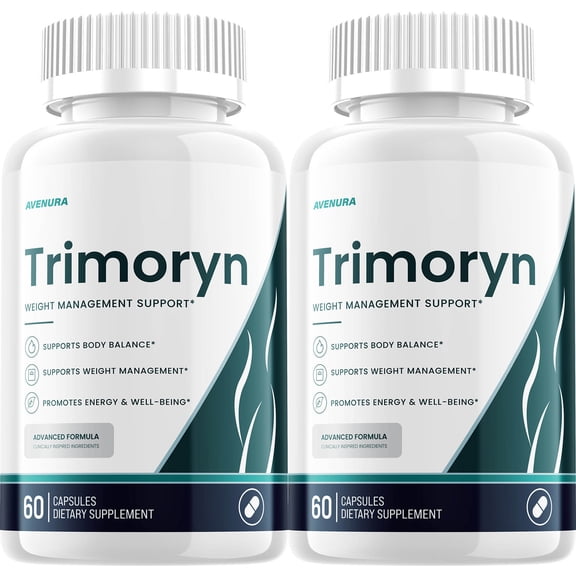 Trimoryn Capsules – Advanced Blend Formula, Extra Strength, 1 Pack, 60 Capsules