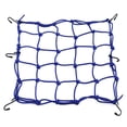 thumbnail image 1 of Bike Carrier Cargo Net 16 *16 Bicycle 6 Hooks Web-Mesh Luggage Helmet Holder, 1 of 6
