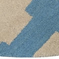 thumbnail image 6 of Rugsotic Carpets Hand Tufted Wool Eco-Friendly Area Rugs - 8'x8', Round, Beige Blue, Modern Contemporary Design, High Pile Handmade Anti Skid Rugs for Living Room, Bed Room (K00702), 6 of 6