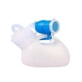 thumbnail image 4 of Botella para orina masculina, urinario de viaje a prueba de fugas, recipiente de recolección conveniente, contenedor urinario para personas mayores con manguera de 16 m, 4 of 8