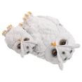 thumbnail image 1 of WHAMVOX Figurine de Hibou en Résine Sculpture Familiale Blanche Décoration Réaliste de Jardin Extérieur Statues, 1 of 5