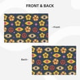 thumbnail image 3 of Placemats Set Of 4 / 6, Retro Flowers Placemats For Dining Table Indoor/Outdoors Heat Resistant Washable Placemats 18" X 12", 3 of 8