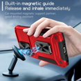 thumbnail image 2 of K-Lion for Samsung Galaxy A54 5G Rugged Case, Heavy Duty Slide Camera Lens Military Grade Drop Protection Case Magnetic Ring Holder Stand Shockproof Case Cover for Samsung Galaxy A54 5G,Red, 2 of 9