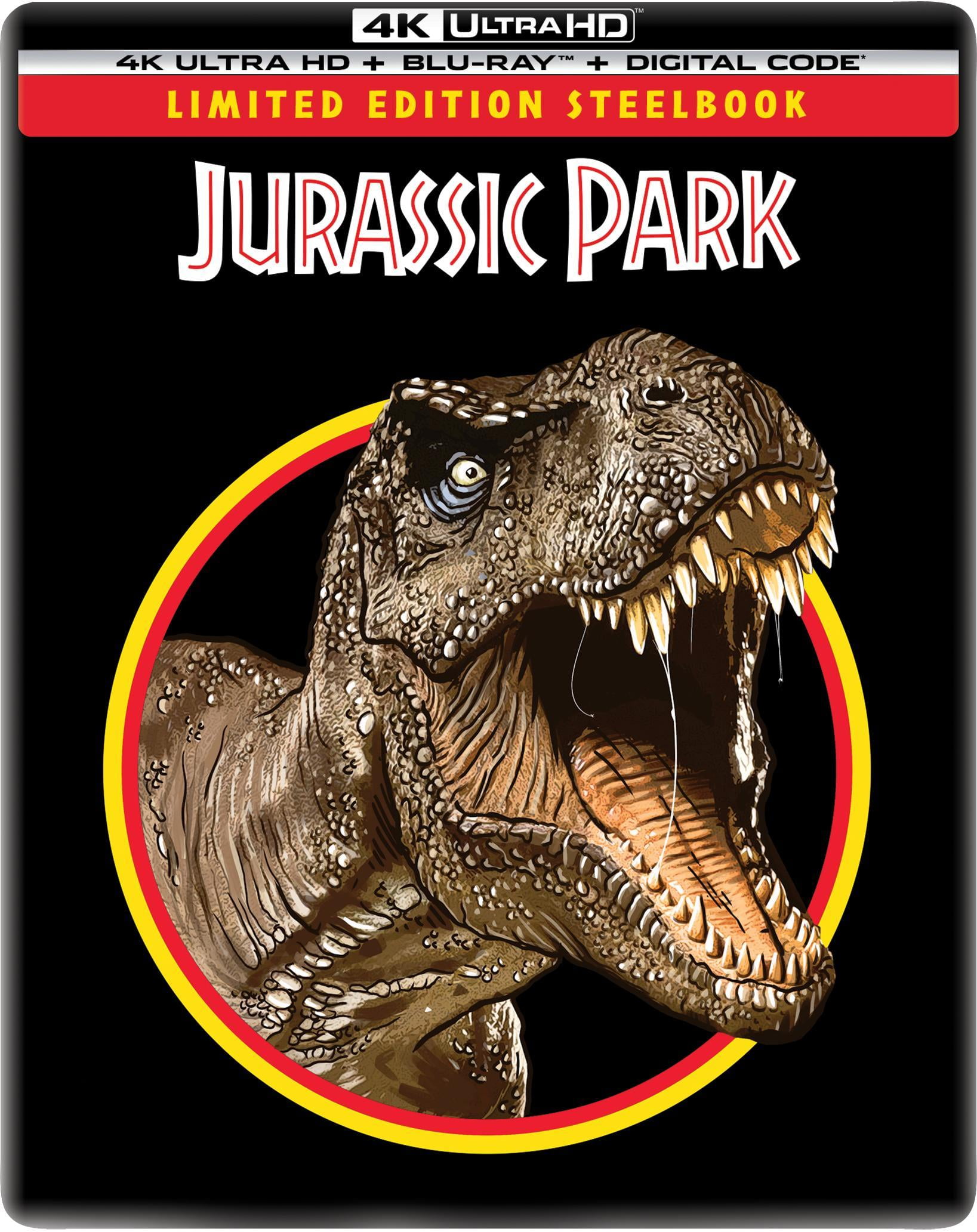 Jurassic Park (Steelbook) (4K Ultra HD + Blu-ray + Digital Copy) 