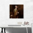 thumbnail image 2 of ARTCANVAS Portrait Of Composer Carl Friedrich Abel With Viola Da Gamba 1765 Canvas Art Print by Thomas Gainsborough - Size: 18" x 18" (1.50" Deep), 2 of 9