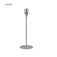 thumbnail image 1 of Candelabro de aleación antideslizante candelabro decoración candelabro para fiesta pub, plateado, 34cm tholdsy HA003037-03, 1 of 6