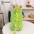 thumbnail image 6 of Guiexla Winter Warm Dog Jumpsuit Cute Dinosaur Shape Four-legged Pet Sleepwear Funny Costume Flannel Pet Clothes, 6 of 7