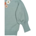 thumbnail image 3 of Modern Moments By Gerber Toddler Girl Sweater with Embroidery, Sizes 12 Months - 5T, 3 of 5
