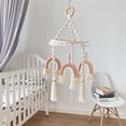 thumbnail image 4 of Boho Kids Room Crib Rainbow Hanging Decoration Newborn Shower Gift, 4 of 7