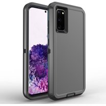 Galaxy S20 Plus Case Galaxy S20 Case for Samsung Galaxy S20 Plus 5G Case Military Drop Shockproof Heavy Duty Rugged 3 in 1 Protection Cover for Galaxy S20 Plus S20 Phone Case (Black Black)