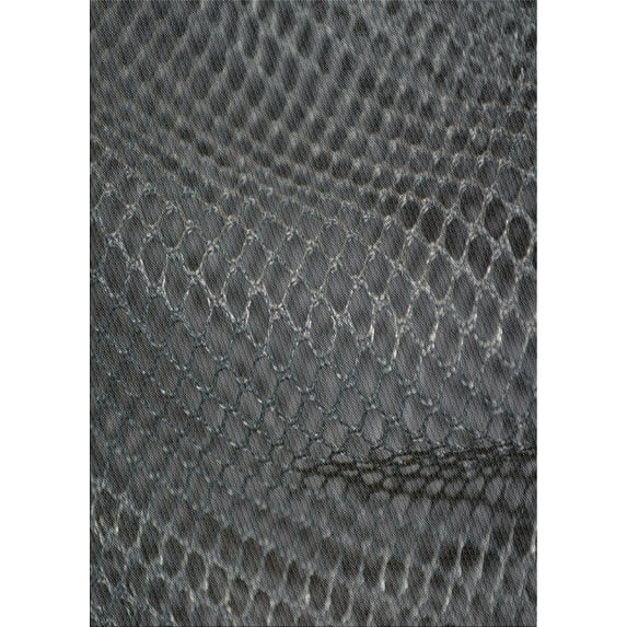 Ahgly Company Indoor Rectangle Patterned Charcoal Black Novelty Area Rugs, 2' x 3'