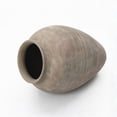thumbnail image 5 of LuxenHome Rustic Ceramic Vase, 17.7" Tall Terracotta Pot with Earthy Gray-Brown Finish, Handcrafted, 5 of 7