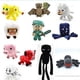 thumbnail image 2 of 1 figura de juego de Minecraft, muñeco de peluche de animal, juguete de cerdo, Enderman, Creeper, oveja, peluche suave de colección, 2 of 4