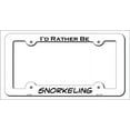thumbnail image 2 of Smart Blonde LPF-099 6 x 12 in. Snorkeling Novelty Metal License Plate Frame, 2 of 2
