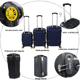 thumbnail image 3 of Set 3 Maletas De Viaje Jony Rigidas 25 Kg 15 Kg 10 Kg Candado Numerico Ruedas 360, 3 of 5