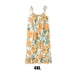 thumbnail image 5 of Qarigey Camisón de verano para mujer, vestido de noche, ropa de descanso, vestidos casuales con tirantes sueltos, ropa de dormir, Sling Beach Pijama amarillo azulado 4XL, 5 of 6