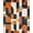 Navy,  Pattern 6, variant on ODIKA 4'x6' Machine Washable Non-Slip Area Rug, Hexagonal Honeycomb Interlocking Modern Floor Textile High Traffic Rug, Green, 489570