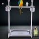 thumbnail image 4 of Escalada Vivo Del Pájaro de Del Soporte Perca Del Acero Gloria Parrot Perch Stand Frame, 4 of 8
