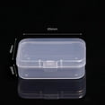 thumbnail image 6 of Mini Plastic Box Rectangular Box Translucent Box Packing Box Storage Box Dustproof Solid Strong Jewelry Storage Case Container, 6 of 10