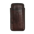 thumbnail image 2 of Cigar Case, Hand Sewing Process Tight Stitching Travel Cigar Holder Leather  For Business, 2 of 8