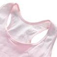 thumbnail image 6 of Girls' Cotton Crop Training Bra, Breathable Little Kids Sport Bralette,Pack of 4, 6 of 8