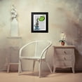 thumbnail image 4 of Fab Funky 12x14 Black Modern Framed Museum Art Print Titled - Teapot, Cup and Flowers, Green and Blue, 4 of 5